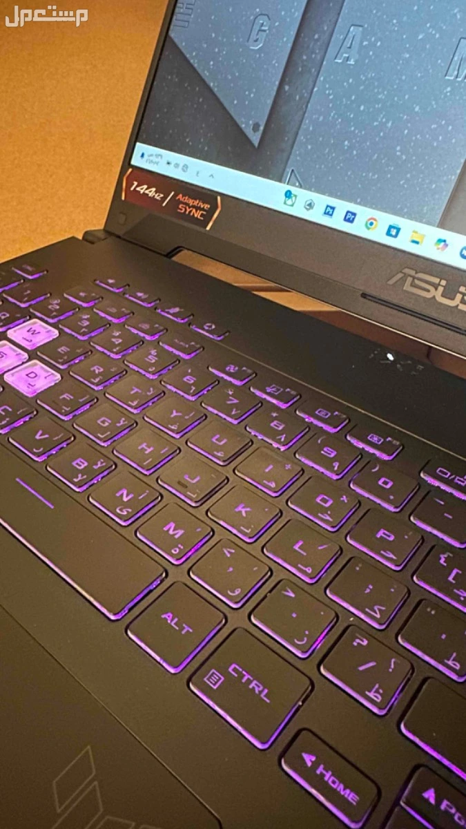 لابتوب العاب قيمنق جديد بفاتورته عالضمان ASUS F-15  i7 12th ماركة أسوس في مكة المكرمة بسعر 3499 ريال سعودي