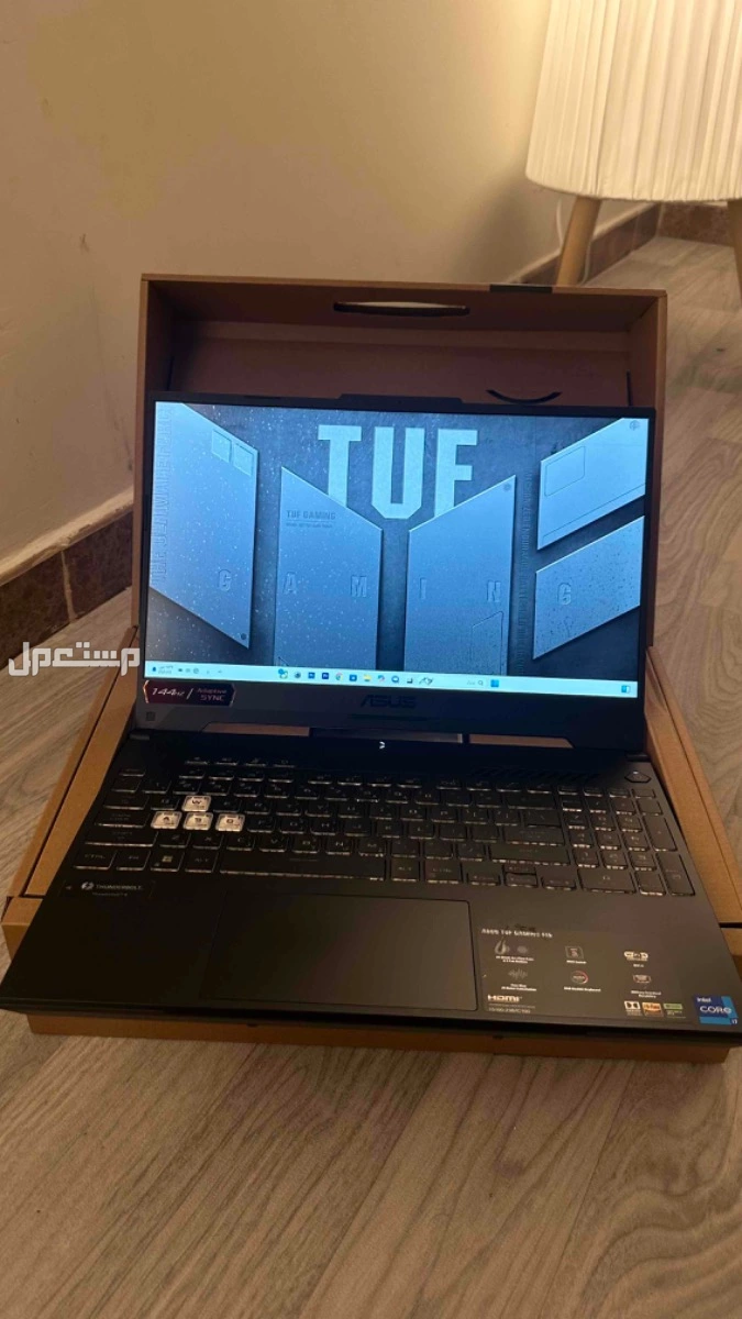 لابتوب العاب قيمنق جديد بفاتورته عالضمان ASUS F-15  i7 12th ماركة أسوس في مكة المكرمة بسعر 3499 ريال سعودي
