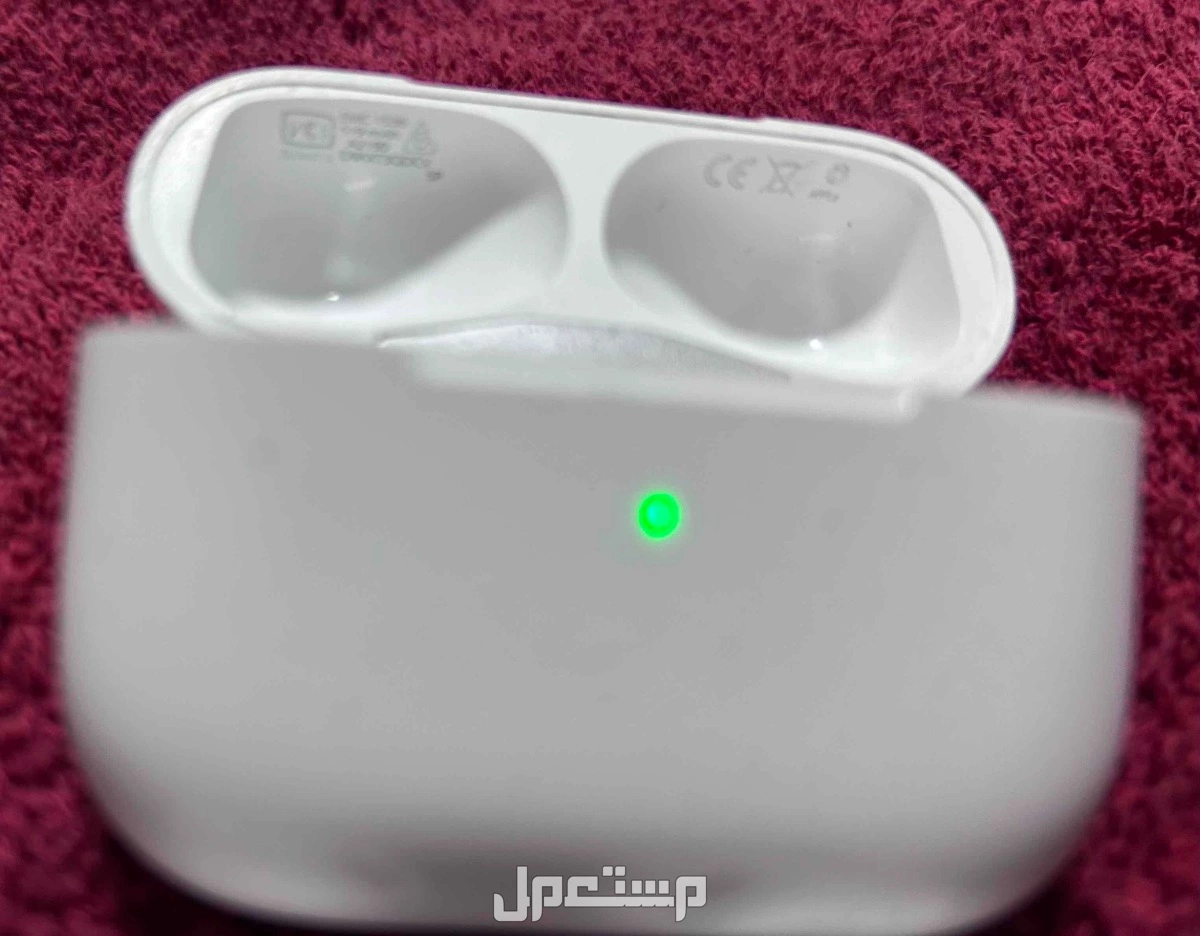سماعه ابل Airbods pro الاصدار الاخير استعمال شهر  وضمان حتى 2025/8/7