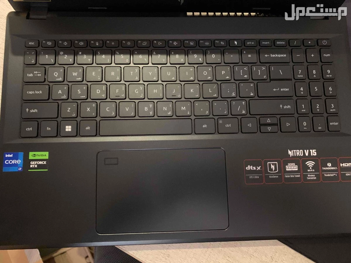 لابتوب اسير V15 جديد لم يستخدم رام 64 جيجا هارديسك 2 تيرا SSD