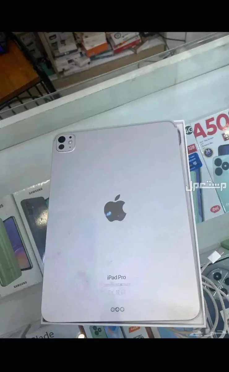 ابل ايباد برو اصدار 2024, واي فاي, 256 جيجابايت, 11 بوصه Apple iPad Pro إصدار 2024، بشاشة 11 بوصة وسعة 256 جيجابايت