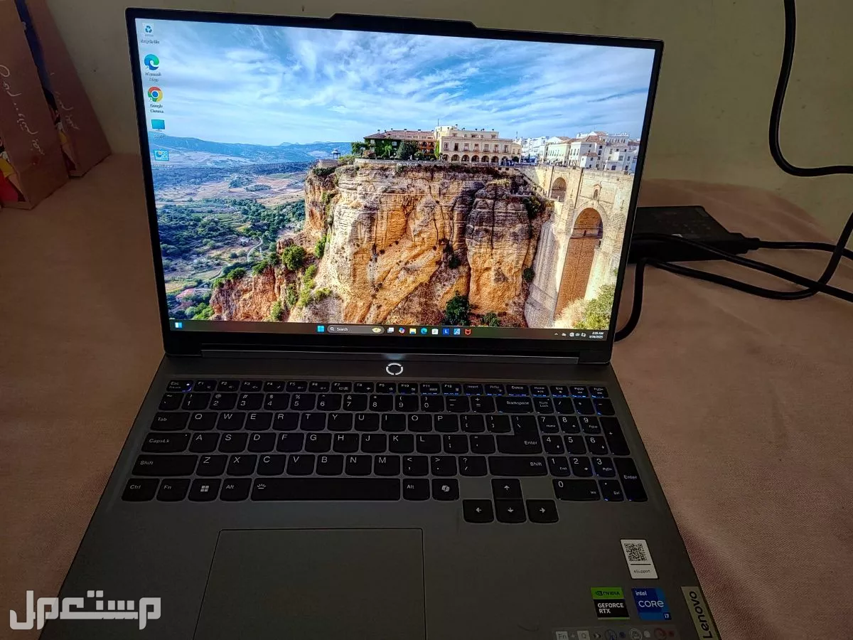 Lenovo legion 5 Rtx 4070 gaming design laptop لابتوب ألعاب ماركة لينوفو في الرياض بسعر 6500 ريال سعودي