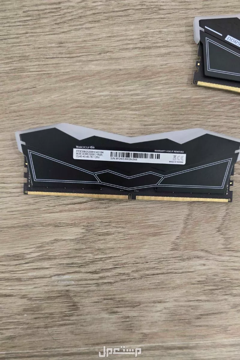 رام ram 16gb(2x8gb) rgb 5200MHz cl40 للبيع