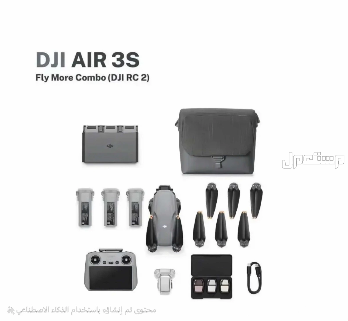 درون Air 3s combo للبيع جديدة بتغليف المصنع