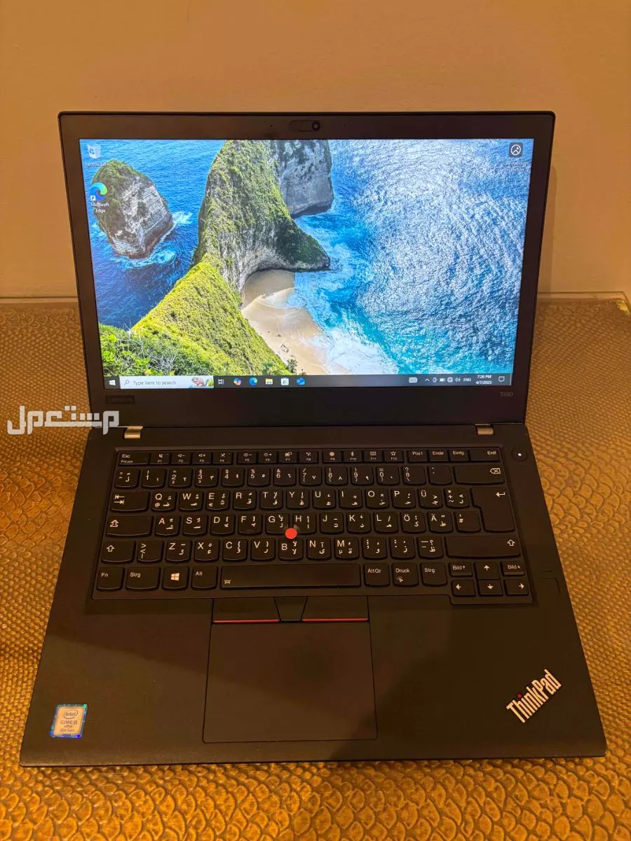 لابتوب لينوفو ثينك باد ThinkPad T480 ماركة لينوفو في الرياض بسعر 1300 ريال سعودي