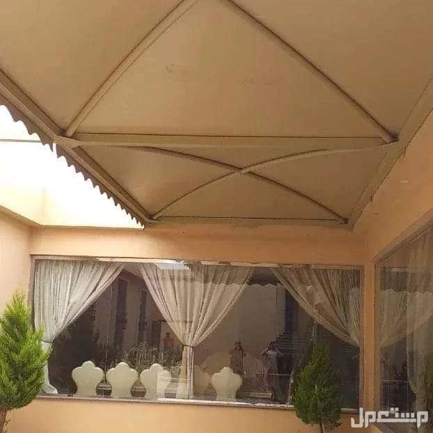 الرياض مظلات وسواتر وهناقر وجميع انوع الحداده