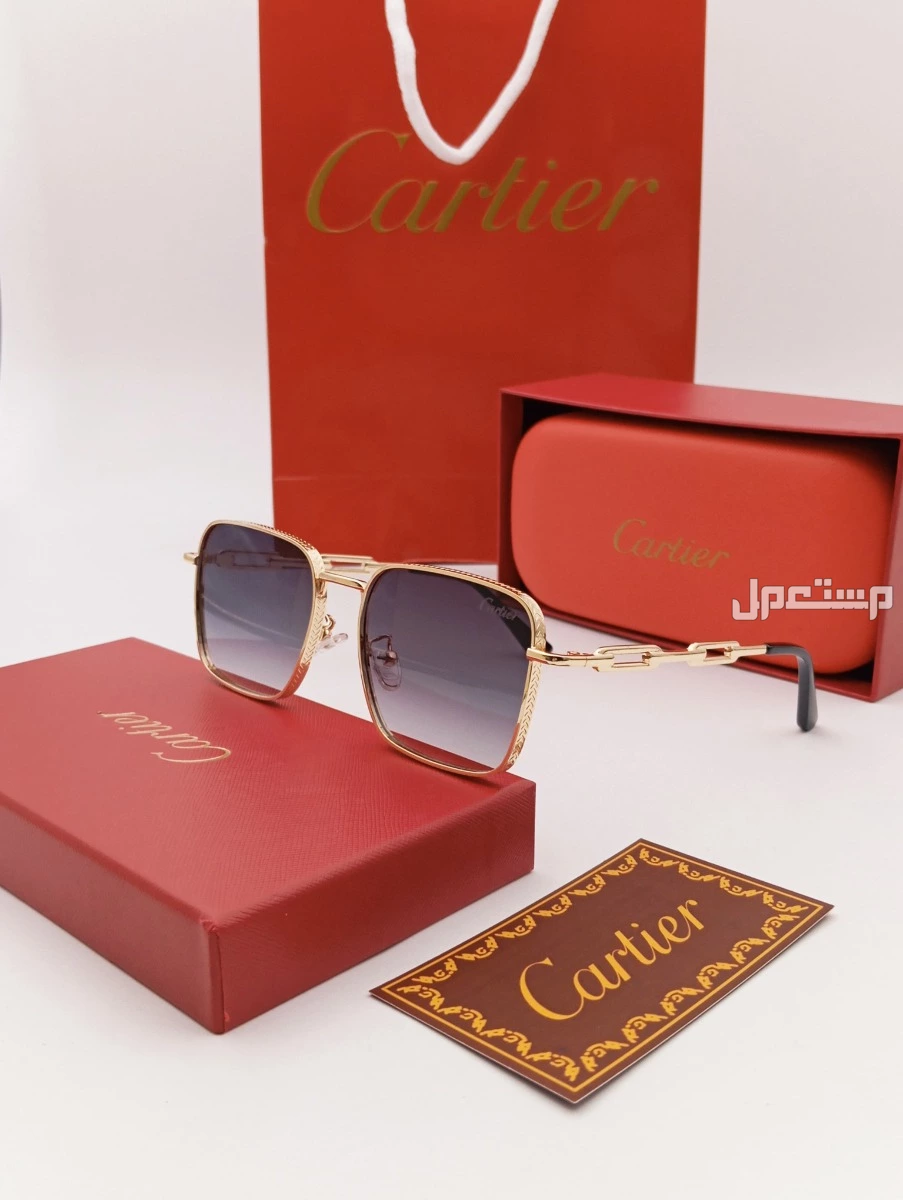 نظارات شمسية من ماركه قوتشي  مع جميع الملحقات السعر 110 ريال