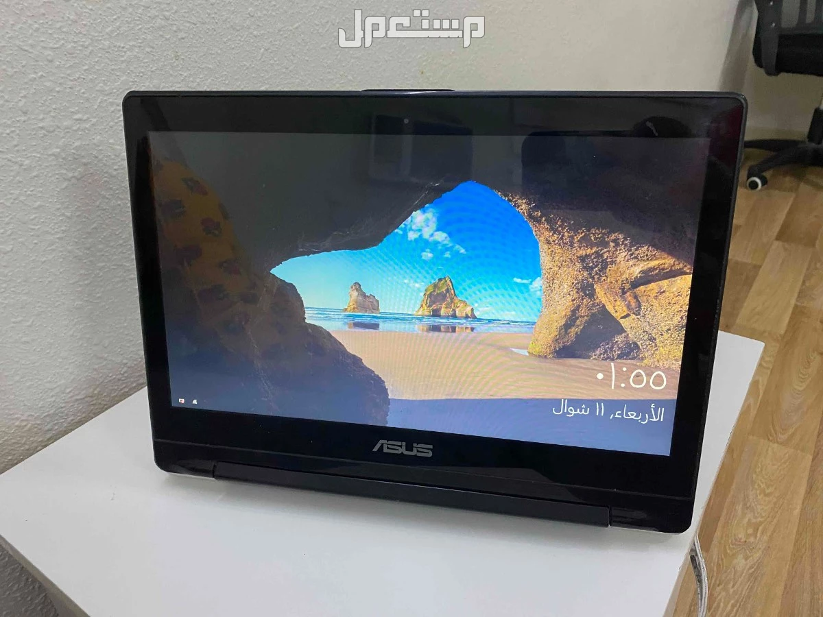 لابتوب للبيع من شركه asus ويتحول لايباد وفيه خاصيه اللمس ماركة أسوس في مكة المكرمة بسعر 1500 ريال سعودي