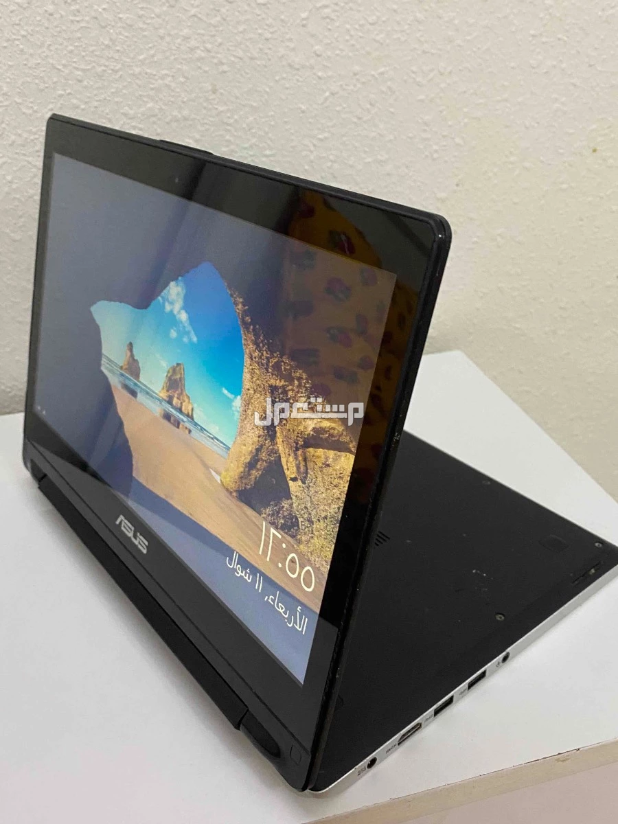 لابتوب للبيع من شركه asus ويتحول لايباد وفيه خاصيه اللمس ماركة أسوس في مكة المكرمة بسعر 1500 ريال سعودي