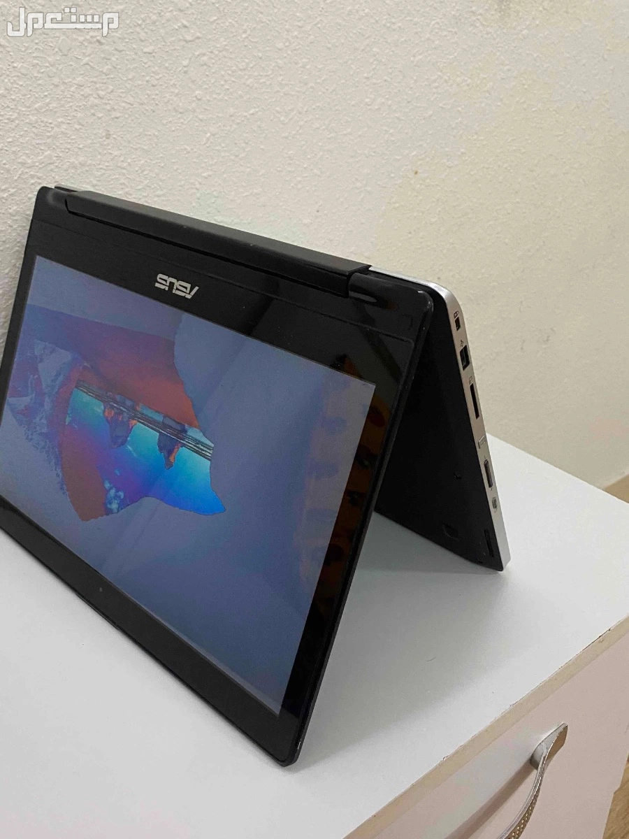 لابتوب للبيع من شركه asus ويتحول لايباد وفيه خاصيه اللمس ماركة أسوس في مكة المكرمة بسعر 1500 ريال سعودي