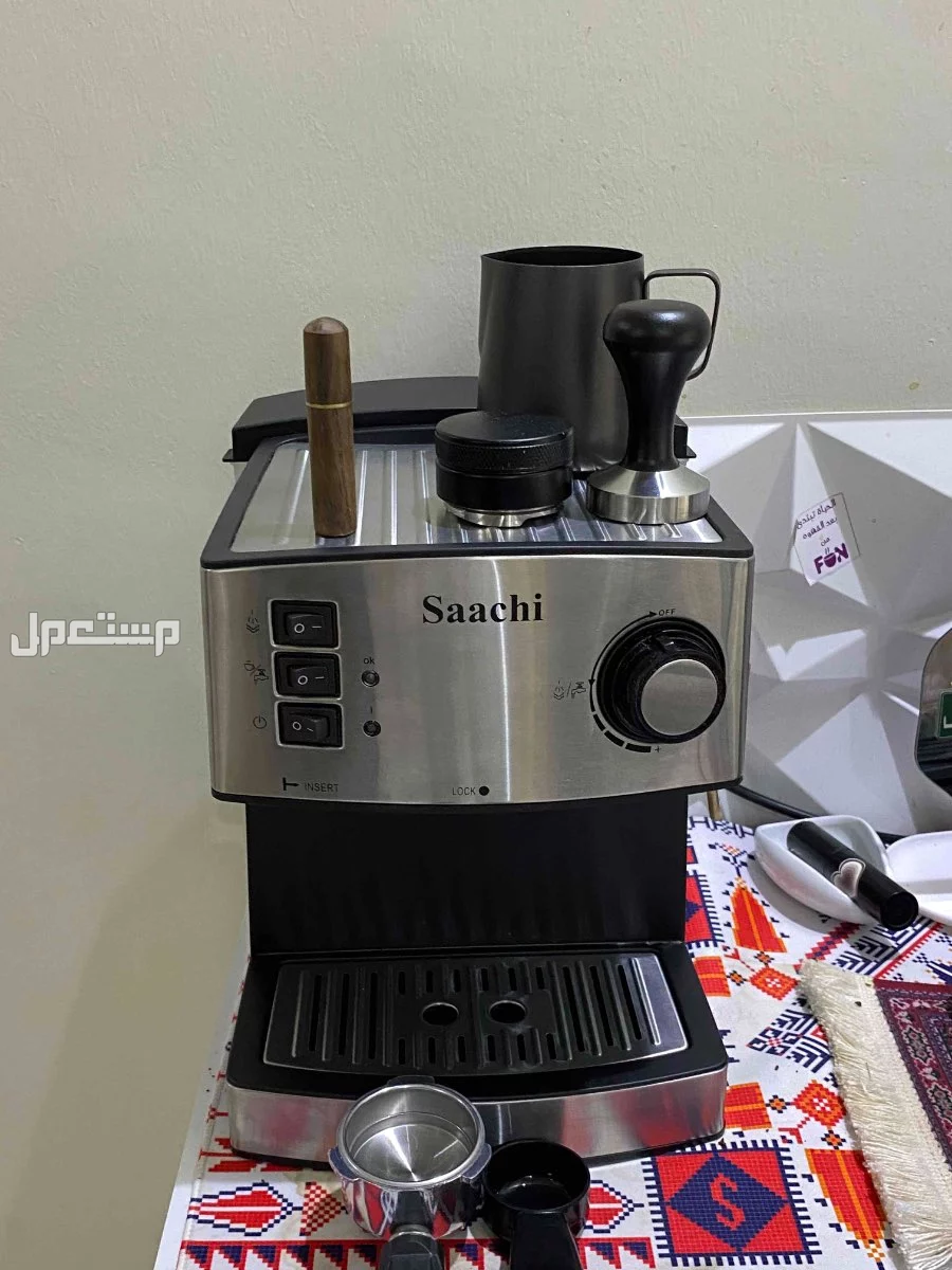 ‏آلة إسبريسو 700ريال بكل الأدوات في المزاحمية بسعر 700 ريال سعودي