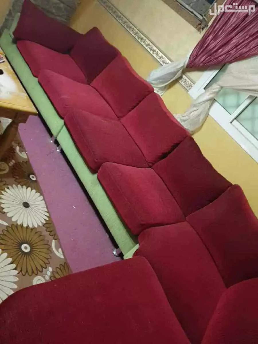 كنب مجلس حرف Lللبيع مثل الصوره 1600  في الرياض بسعر 1600 ريال سعودي