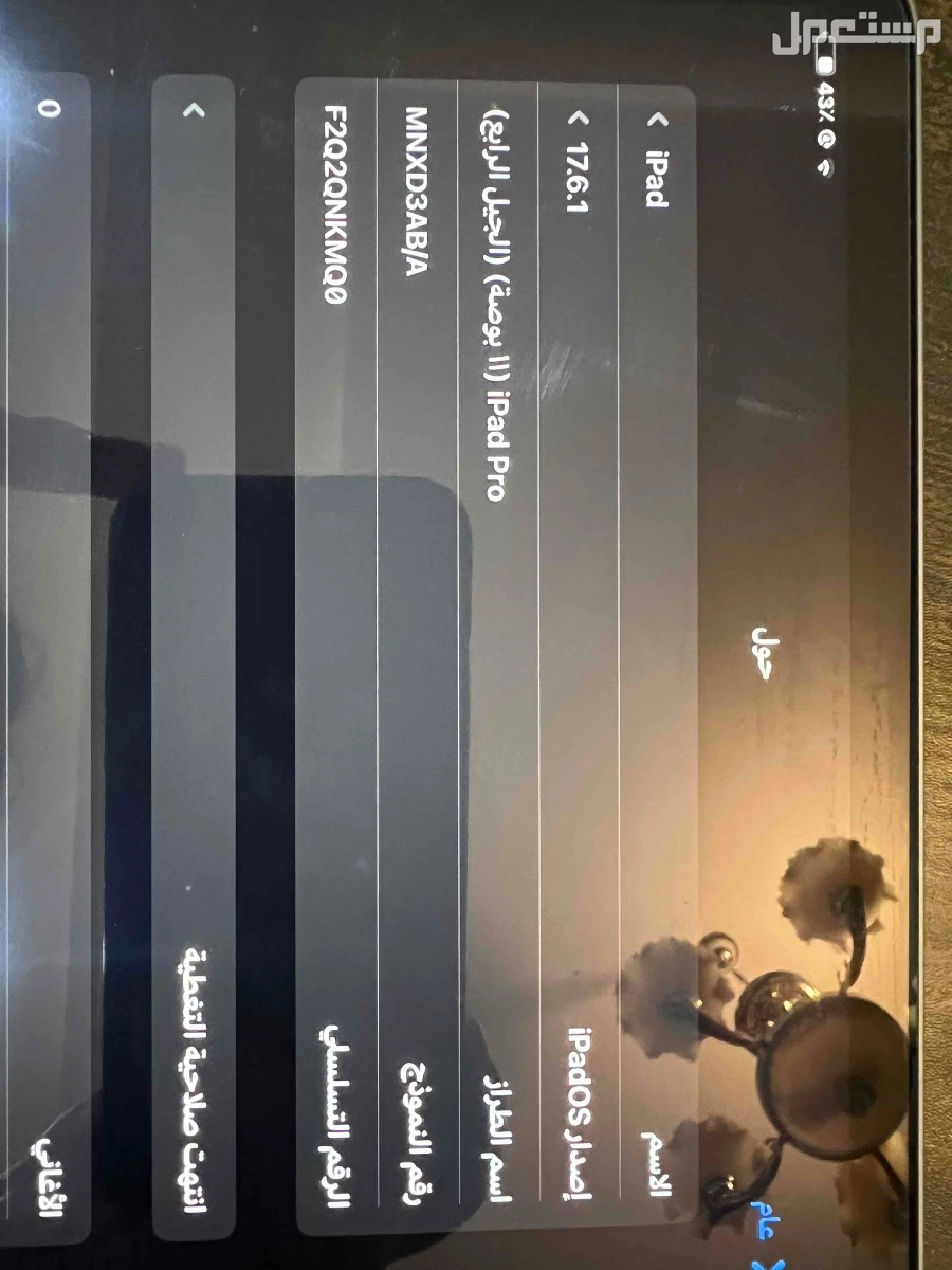 ايباد 11 برو للبيع استخدام بسيط جدا