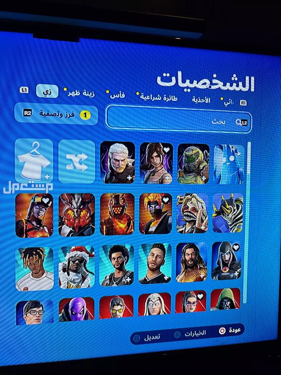 حساب فورت نايت و على السوم 🤝 ‏ولا يجي الا الصامل