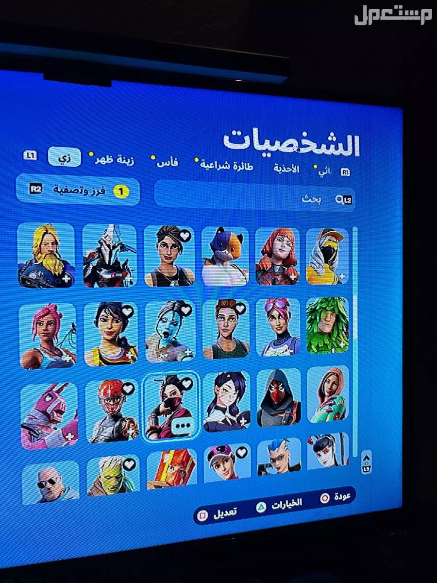 حساب فورت نايت و على السوم 🤝 ‏ولا يجي الا الصامل