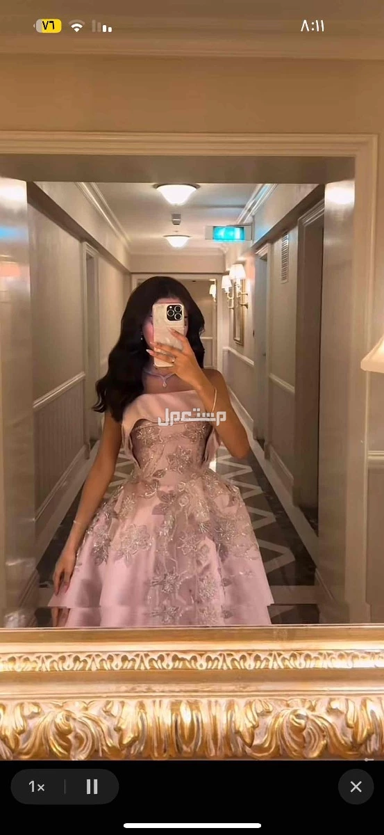 فستان مستعمل اربع ساعات فقط نظيف لا يوجد عيوب للبيع في الطائف