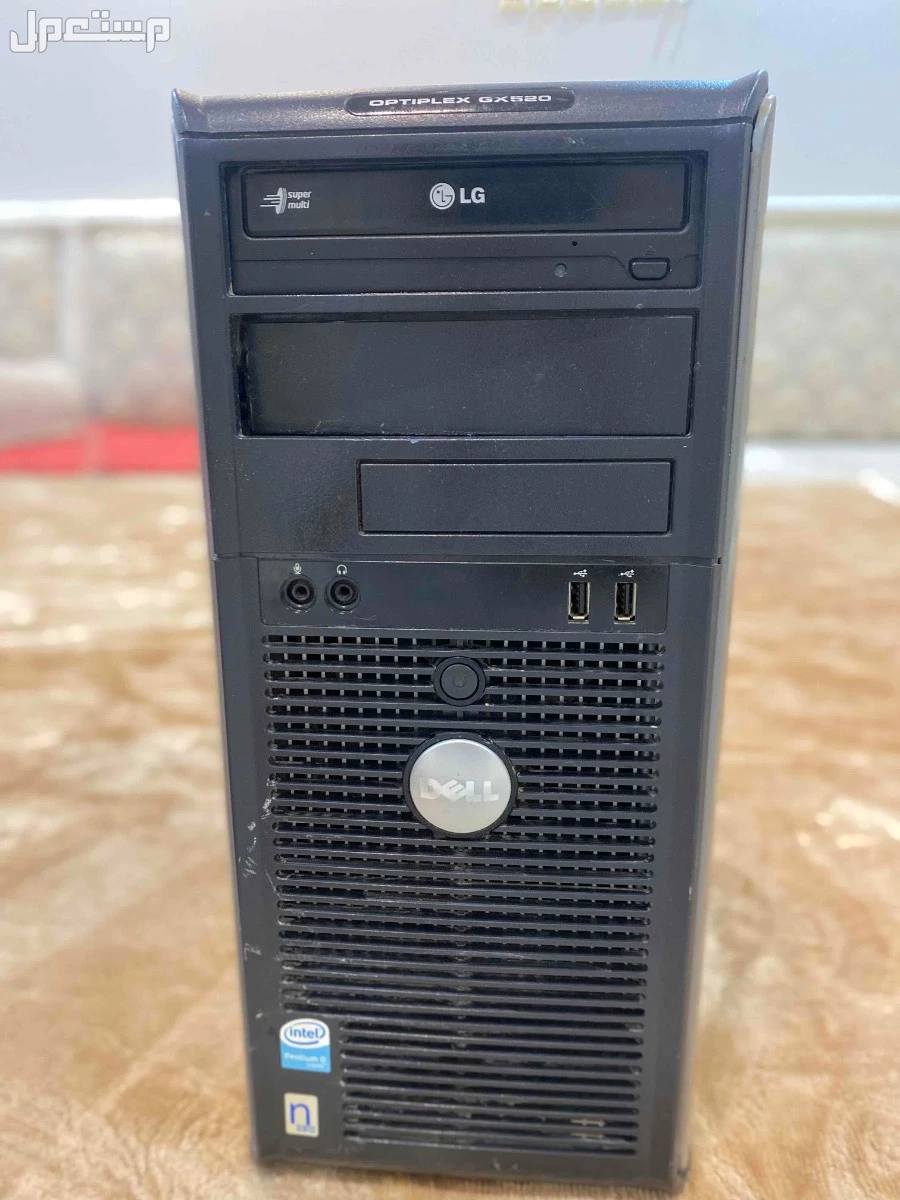 كمبيوتر ‏ dell optiplex gx520 نظيف ماركة ديل في الرياض