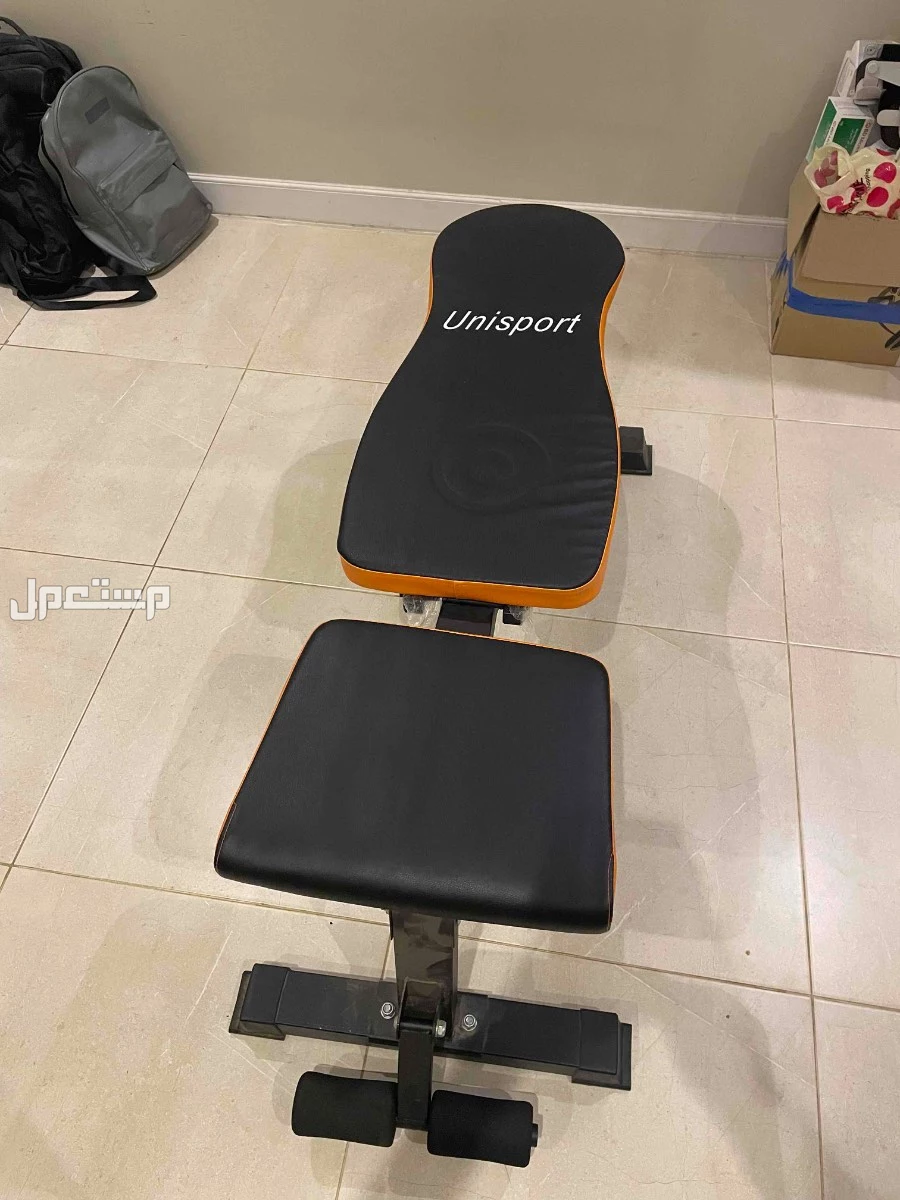 كرسي تمارين او زي ما يسمونه بنش من شركة unisport