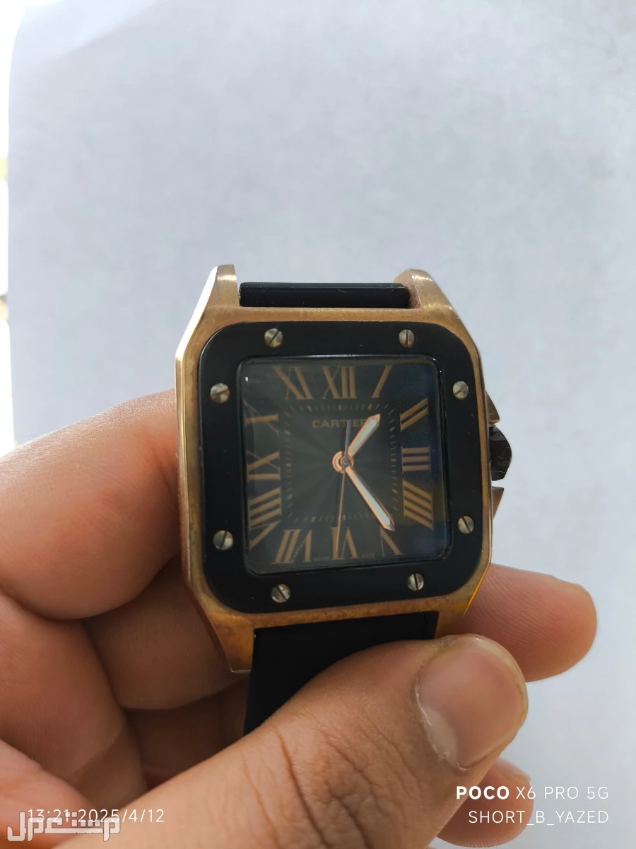 ساعه كارتييه سانتوس 100 موديل2740