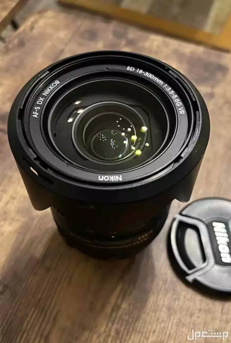 عدسة نيكون AF-S NIKKOR 18-300mm 1:3.5-56G ED VR في جدة بسعر 2500 ريال سعودي