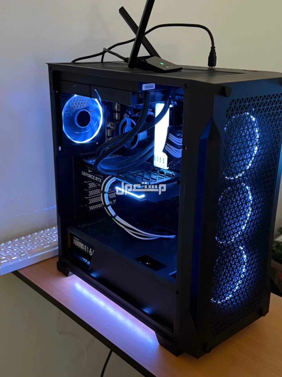 بي سي قيمنق فاخر RTX 4060 i5 14th اكسسوارات PC gaming
