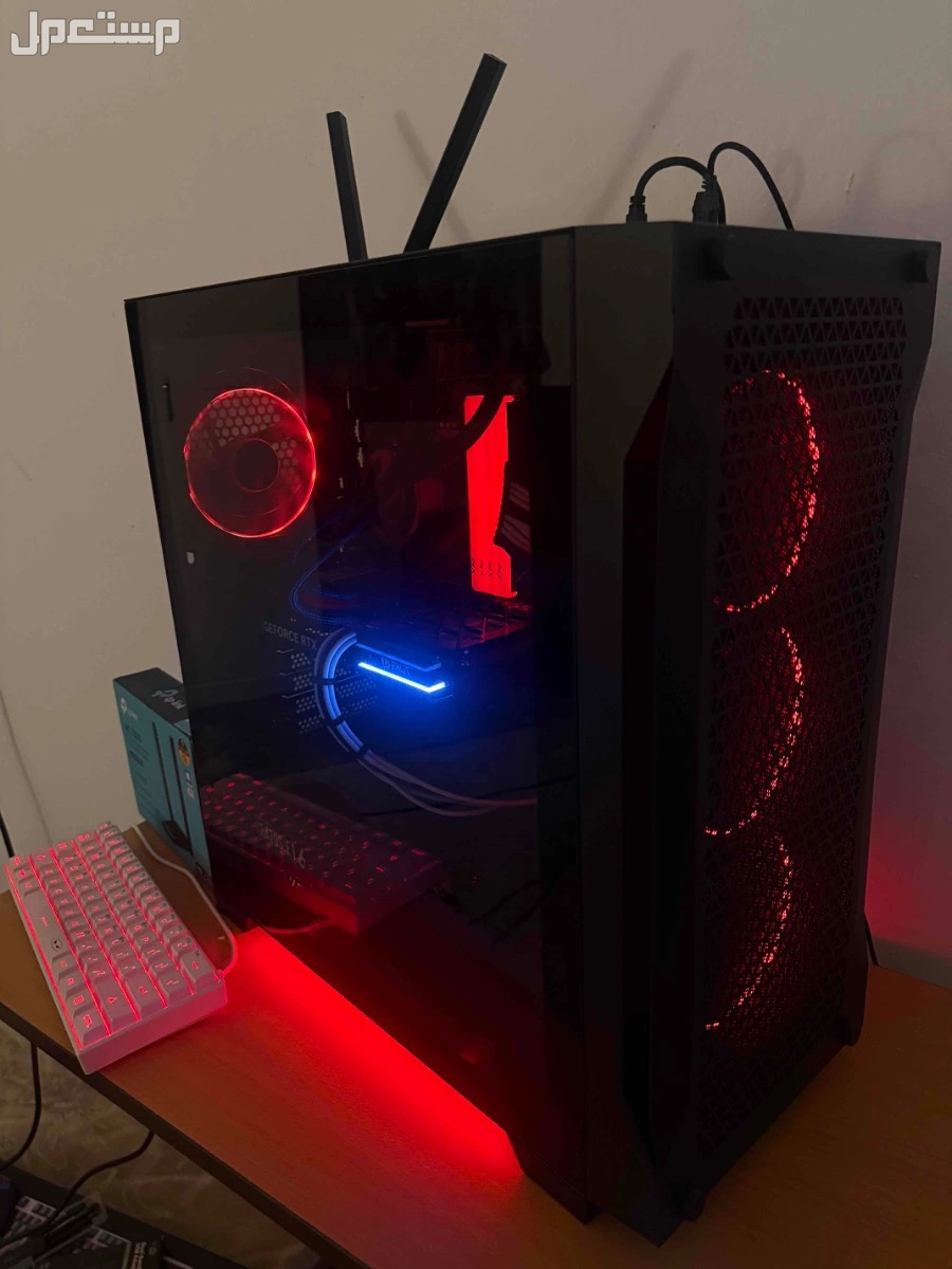 بي سي قيمنق فاخر RTX 4060 i5 14th اكسسوارات PC gaming