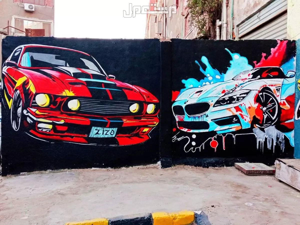 رسام جرافيتي ونحات رسم بارز بجده