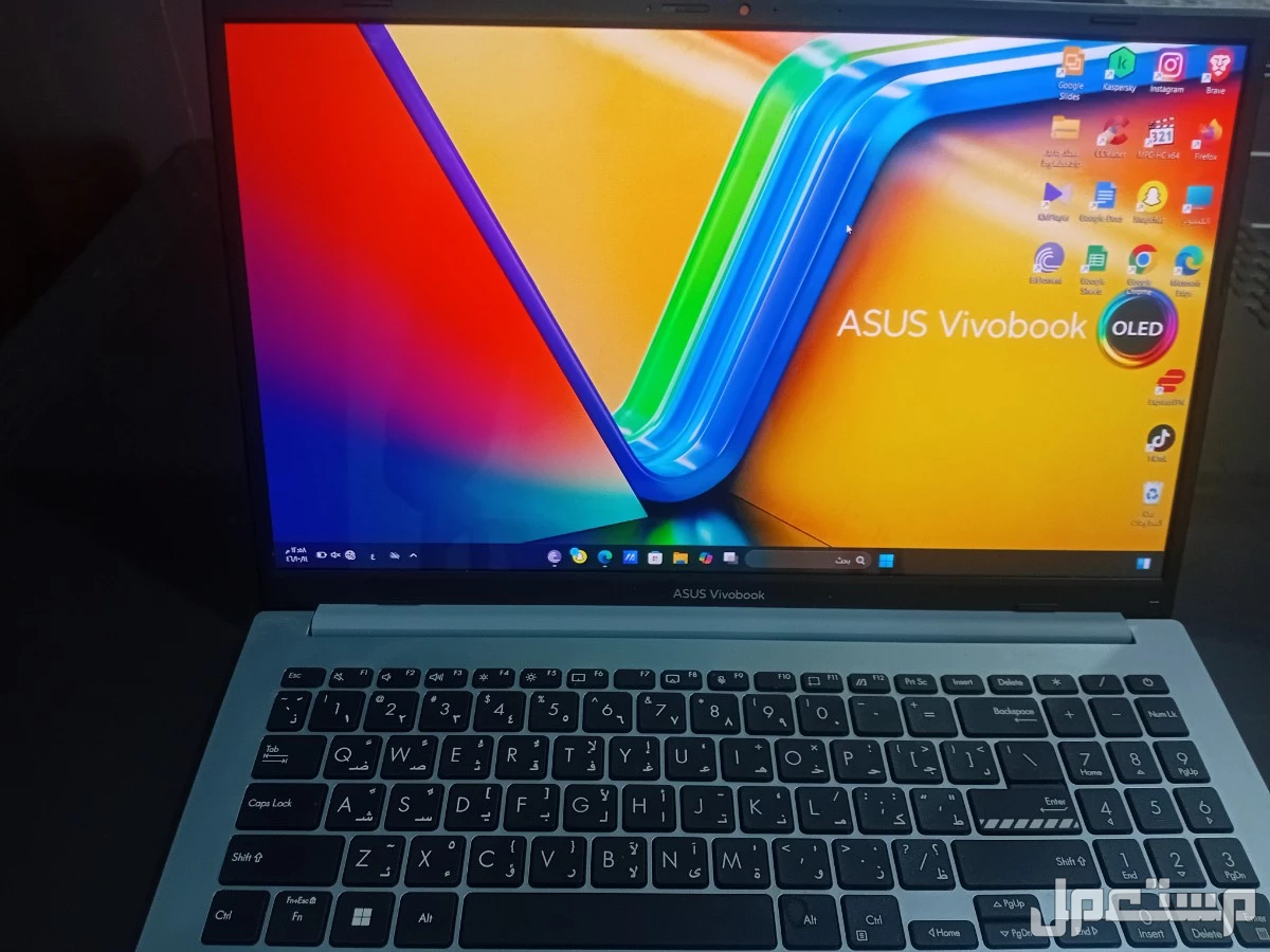 لابتوب ASUS OLED 15 ماركة أسوس في بريدة بسعر 1300 ريال سعودي