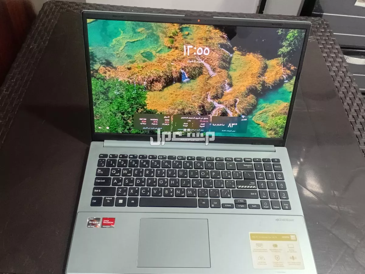 لابتوب ASUS OLED 15 ماركة أسوس في بريدة بسعر 1300 ريال سعودي