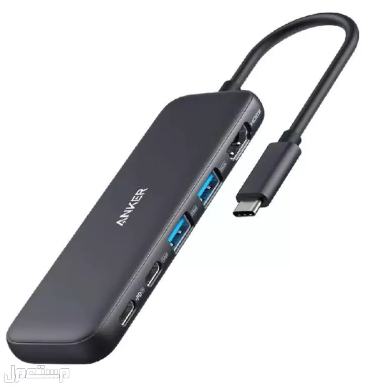 G27i مقاس 27 بوصة، فل إتش دي 1920×1080، 165 هرتز، لون أسود  كابل HDMI يوغرين 2.0، بطول 1.5 متر، يدعم 4K@60Hz، مضفر من النايلون، أسود  موزع أنكر USB-C 5 في 1، يحتوي على 2xUSB-A، و2xUSB-C، وم