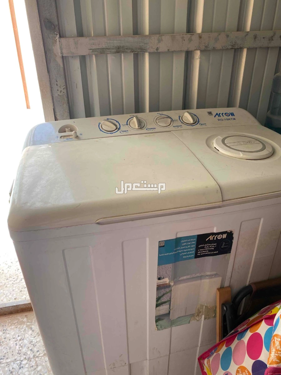 غساله ملابس نضيفه في الرياض بسعر 150 ريال  سعودي جديده مره حلوه