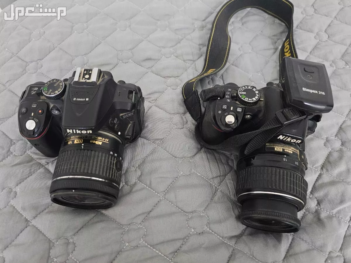عدد 2 كاميرا تصوير احترافية نيكون NIKON