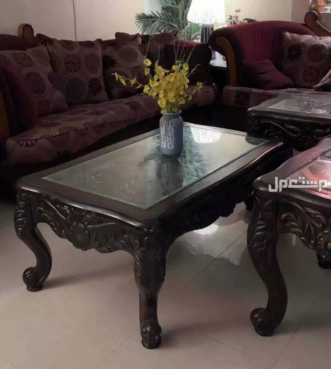 طقم 3 طاولات مجلس فاخره للضيافه