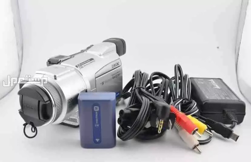 كاميرا سوني ميني دي في sony minidv مع جميع ملحقاته