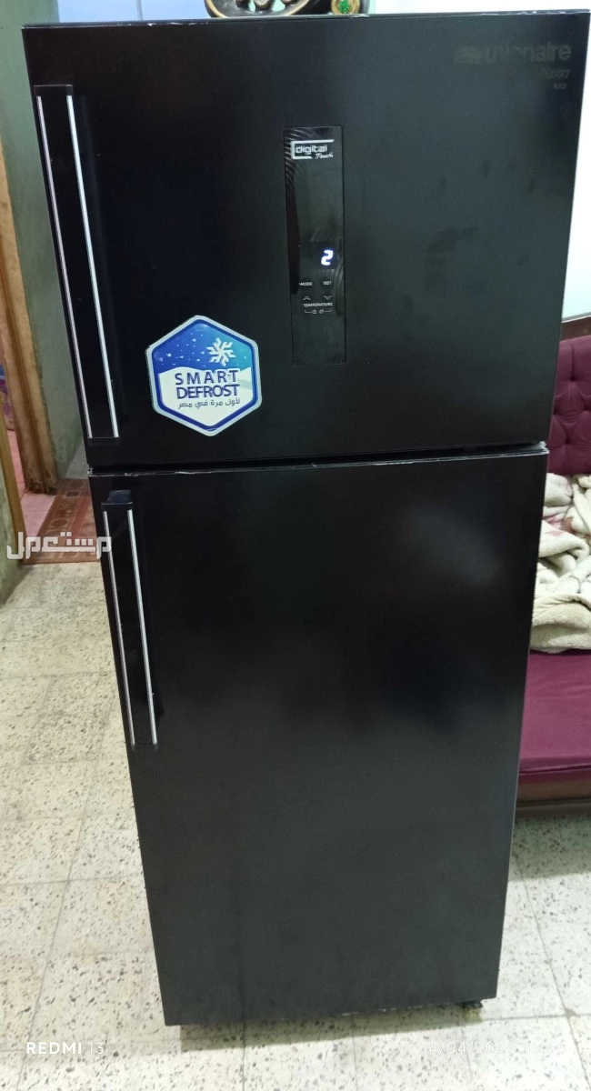 تلاجة يونيون اير ديجيتال ارقام لايت للبيع استخدام شهرين فقط ضمان الجوده عاليه بالكرتونه