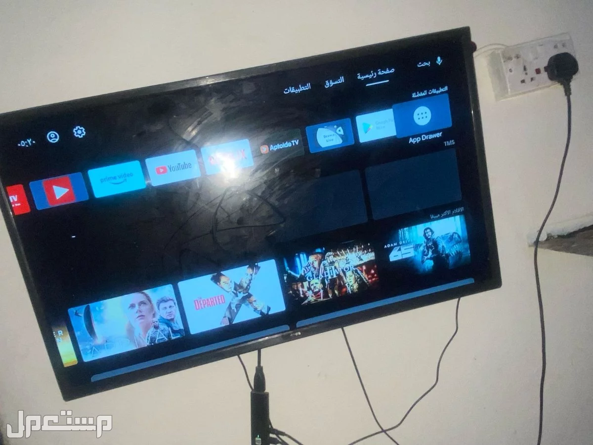 شاشه 32بوصه نضيف للبيع  في تبوك بسعر 350 ريال سعودي