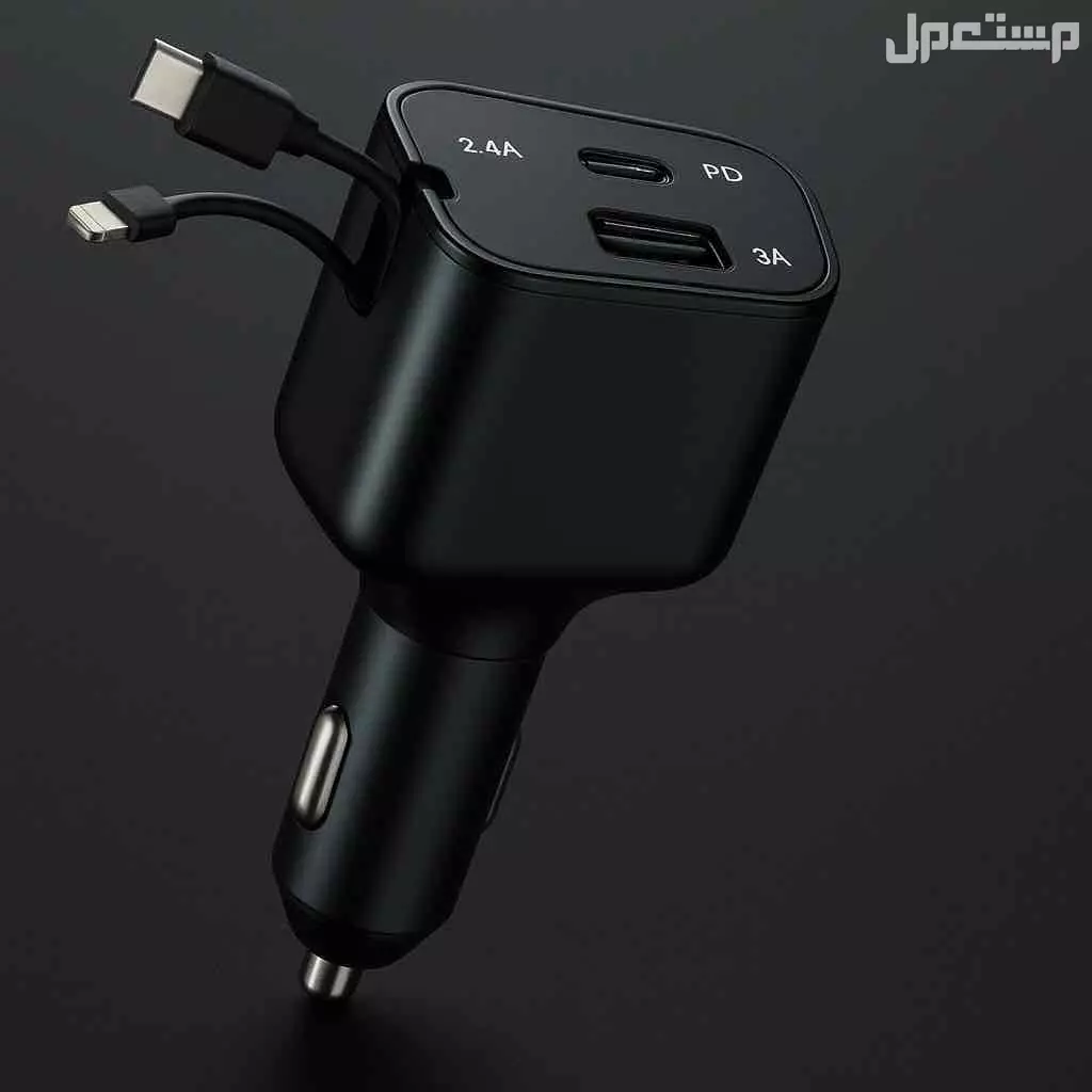 ⸻  شاحن سيارة 4 في 1 120W – قوة شحن سريعه ومضمونه  شاحن سيارة احترافي بقوة 120 واط ✅ يشحن 4 أجهزة بنفس الوقت ✅ كابلات مدمجه (تايب سي + آيفون) ✅ منفذ PD سريع جداً (من 0% إلى 80% خلال نص ساعه