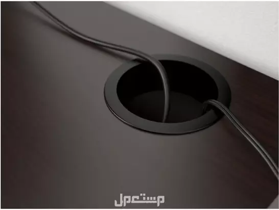 مكتب، بني-أسود، 142x50 سم in Riyadh