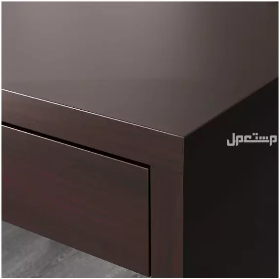 مكتب، بني-أسود، 142x50 سم in Riyadh