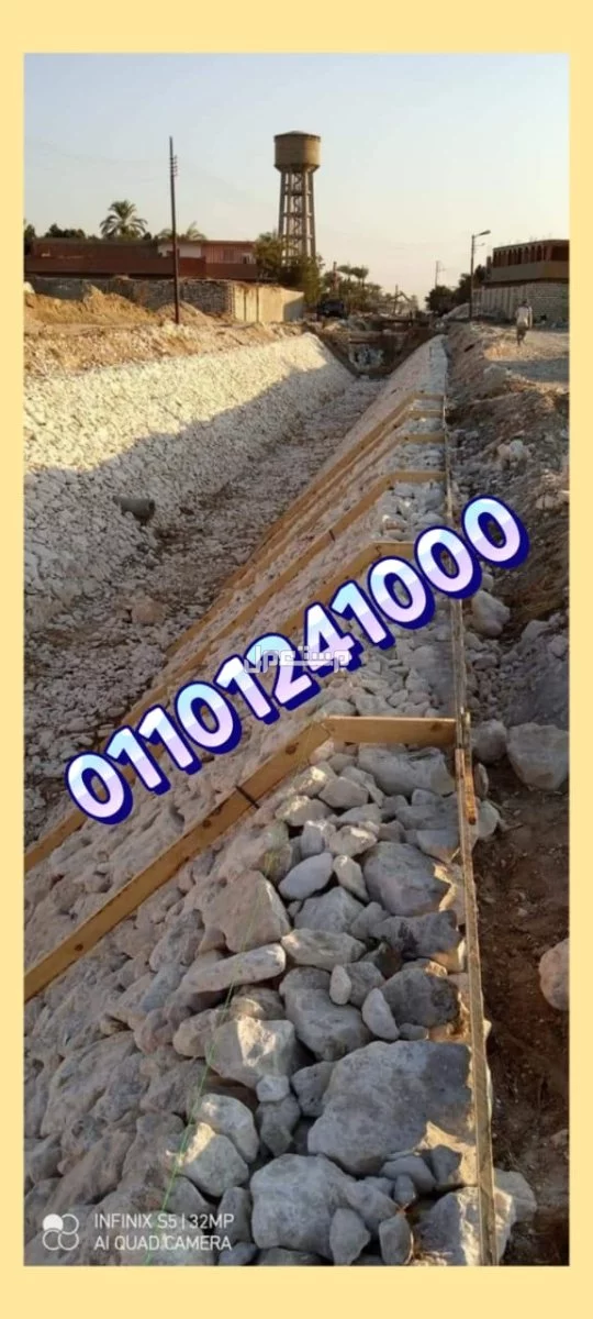 الدبش في أسوار المزارع والقرى السياحية 01092001780 دبش اسوار - اسوار دبش - الاسوار الدبش