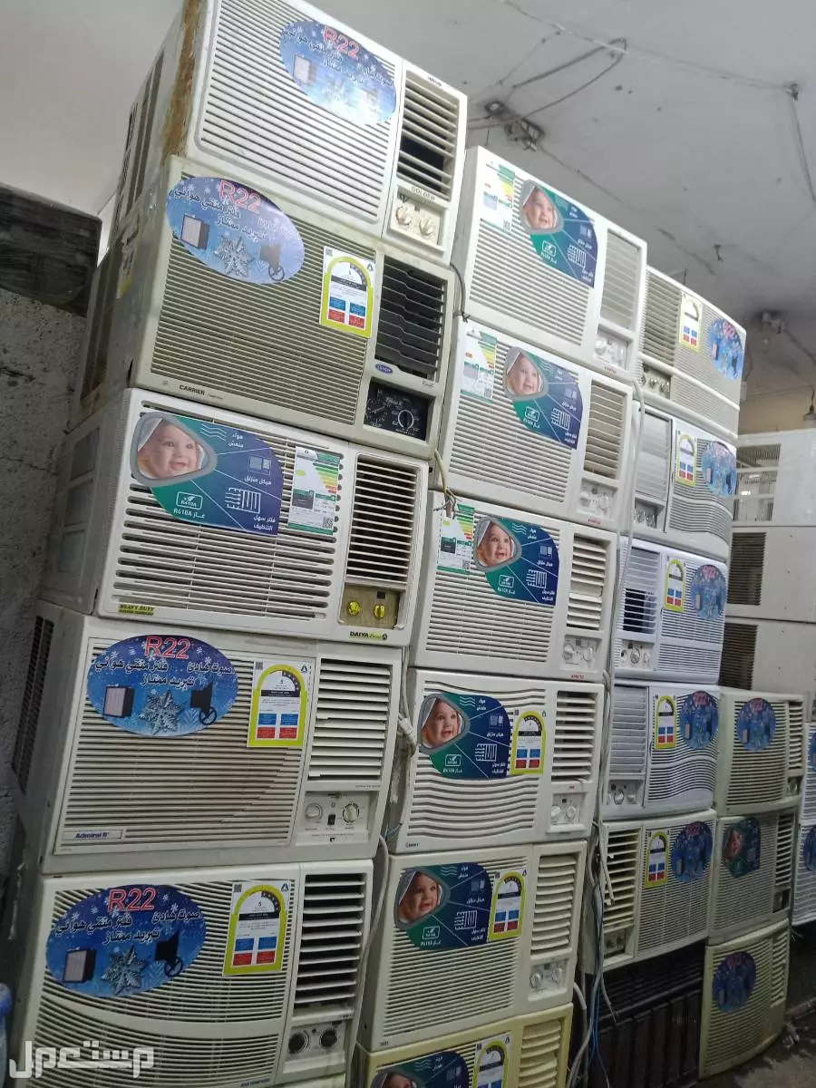 لبيع جميع انواع المكيفات اسبليت وشباك أخو الجديد بالتركيب والضمان