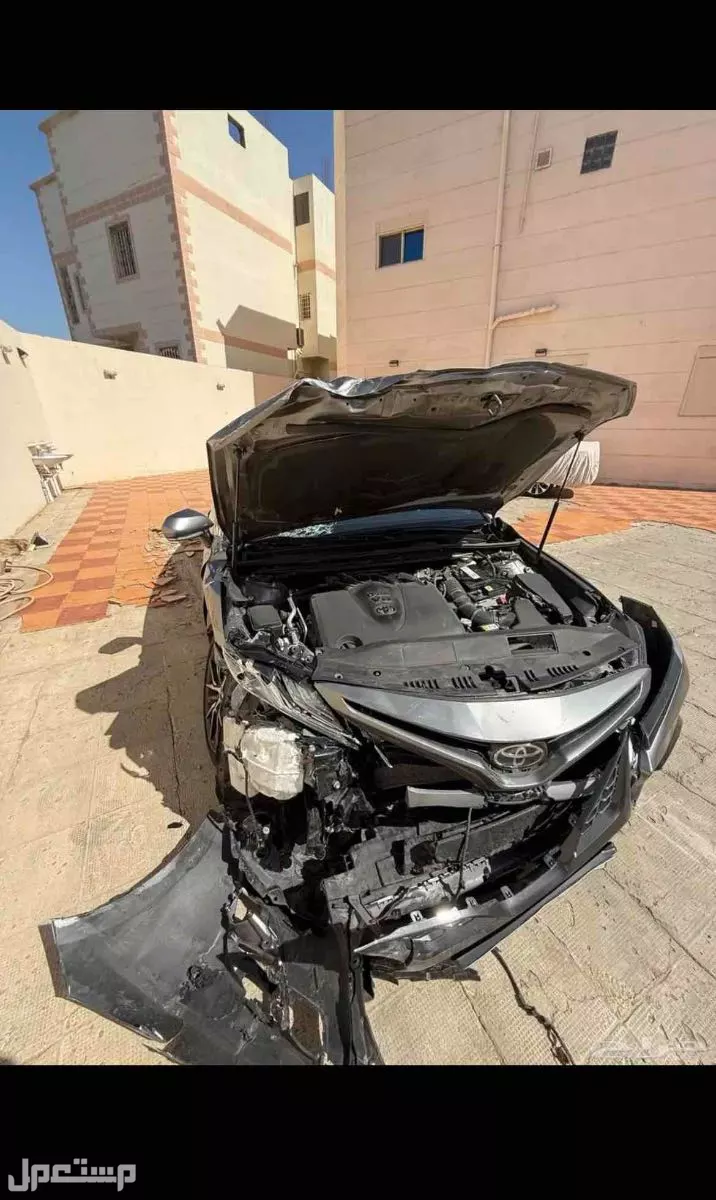 تويوتا كامري مصدومة في مكة  SE V6 2023