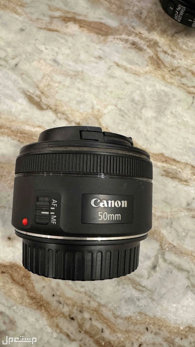 للبيع كاميرا كانون وعدسات ب 1750 ريال بالرياض 50mm