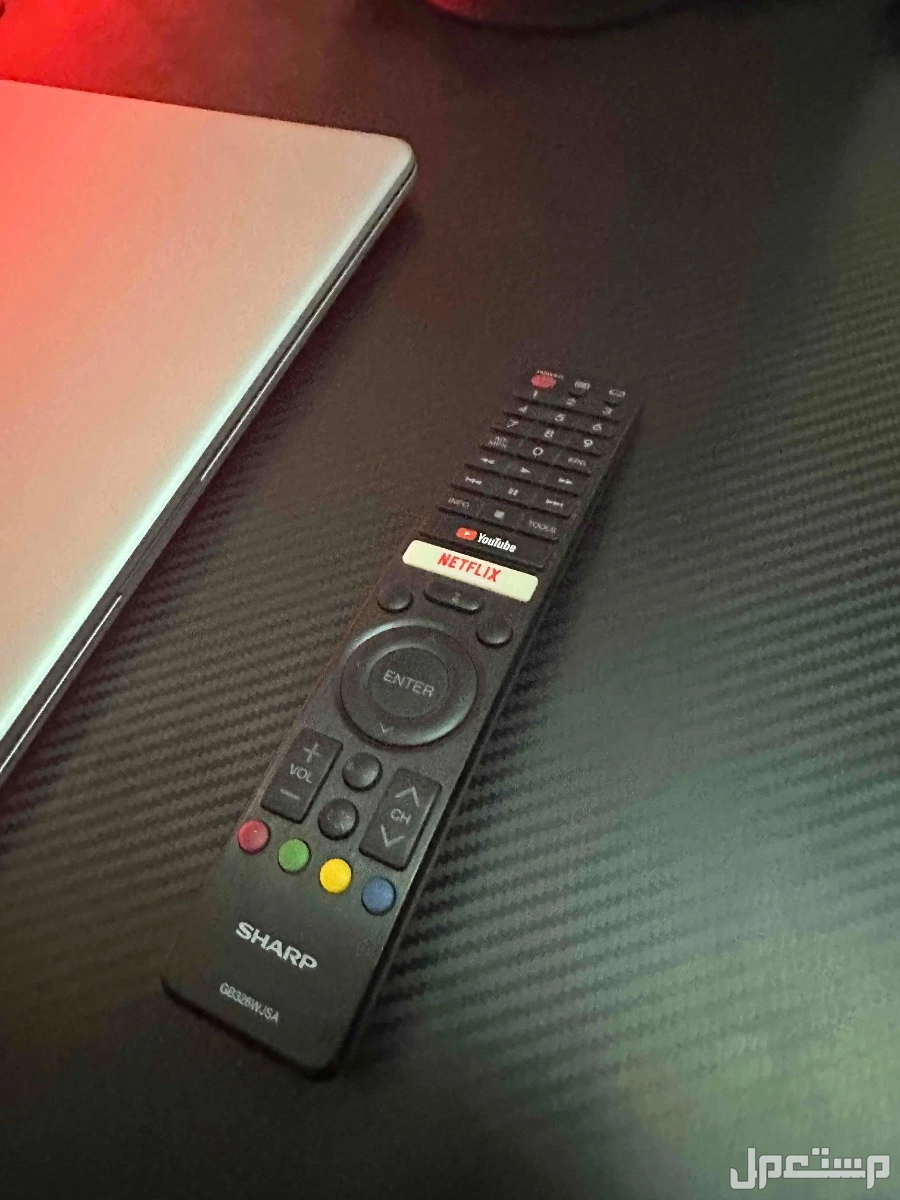 شاشة 4K شارب(SHARP) 50بوصة للبيع الريموت