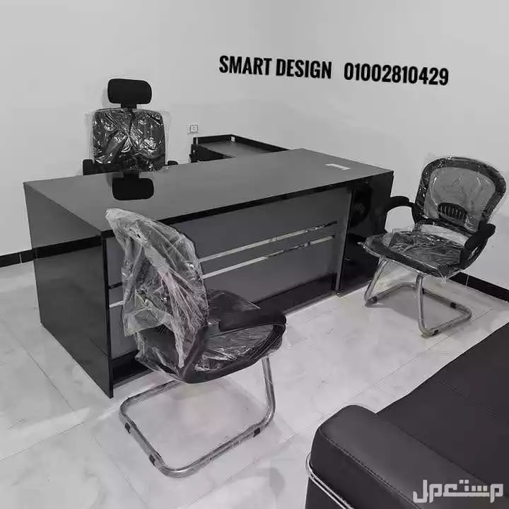 أحدث المكاتب المودرن خشب Mdf اسباني مستورد عالي الجودة والتحمل بتصميم عصري ومتميز