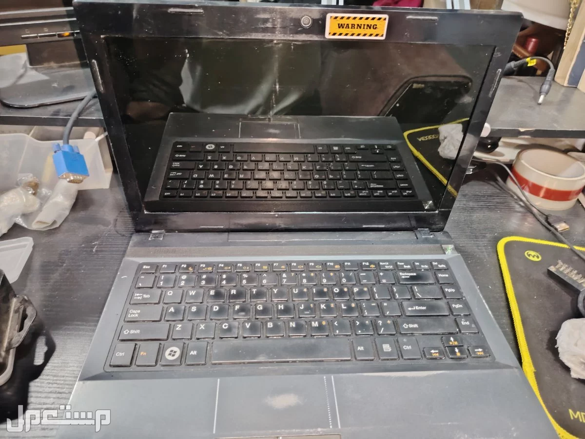 لابتوب hp مستعمل حاله جيده البيع مستعجل