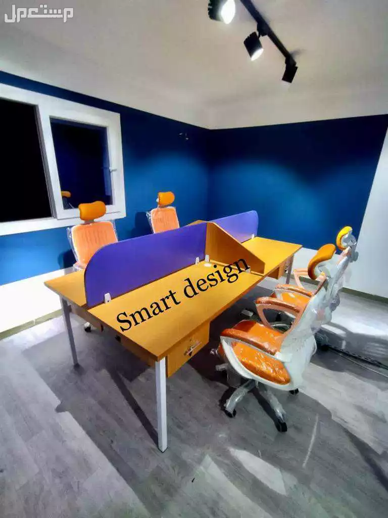 ورك استيشن -خلية عمل -بارتيشن -partition مكاتب موظفين مكتب -work stations-مجموعة مكاتب -اثاث مكتبي -وحدات عمل للمكاتب