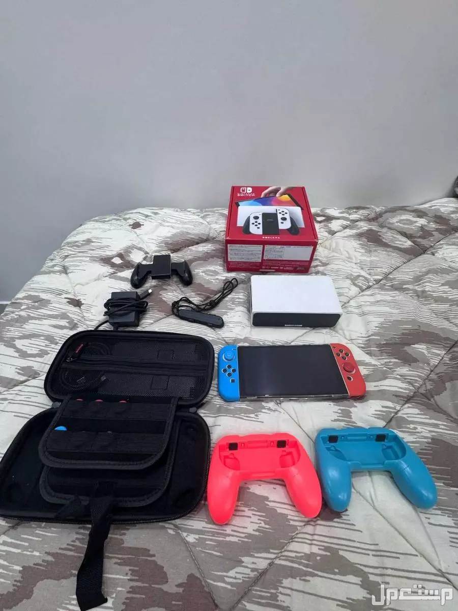 nintendo switch oled full bundle with 512gb في الرياض بسعر 1150 ريال سعودي