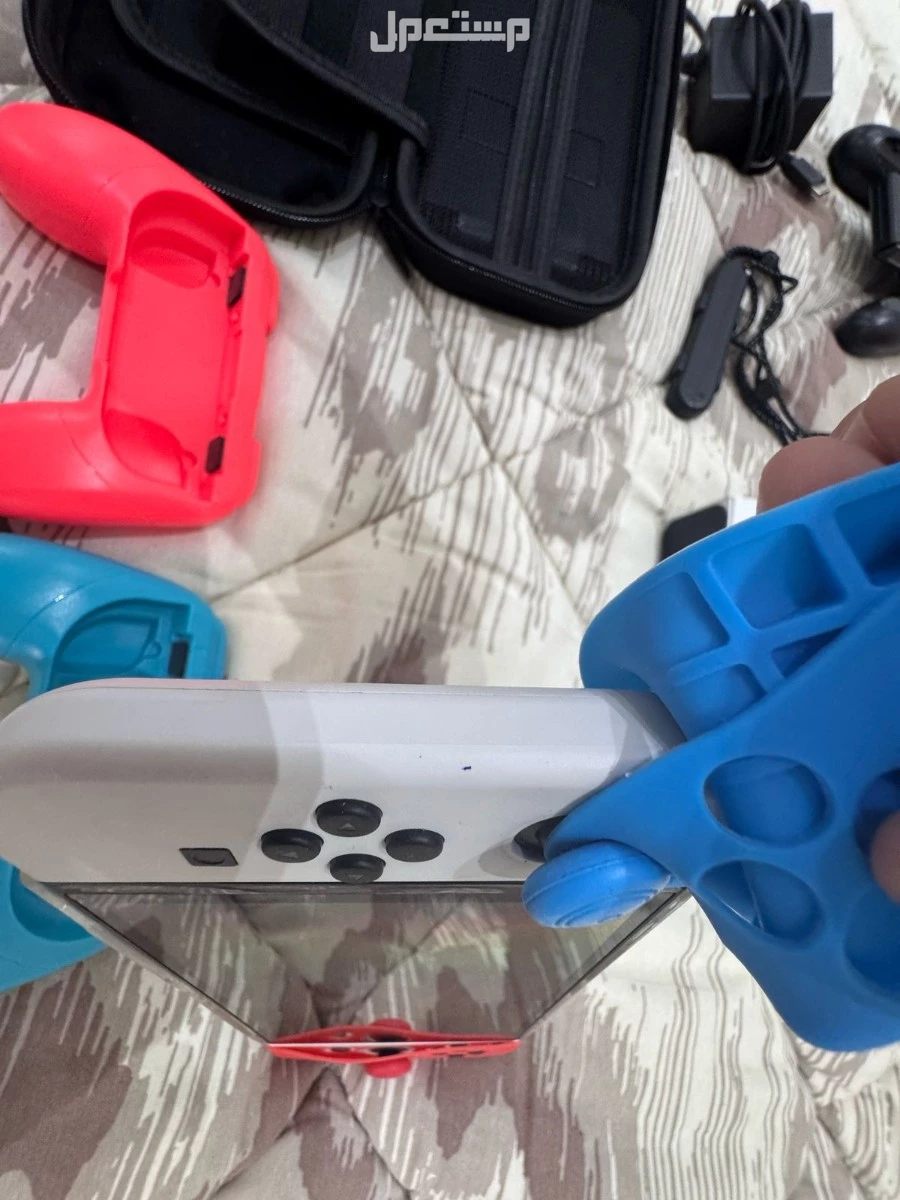 nintendo switch oled full bundle with 512gb في الرياض بسعر 1150 ريال سعودي