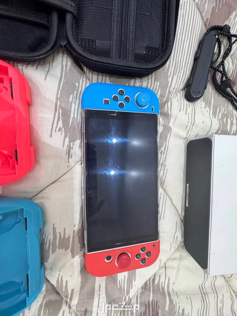 nintendo switch oled full bundle with 512gb في الرياض بسعر 1150 ريال سعودي